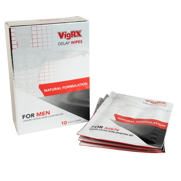 VigRX Delay Wipes for Men