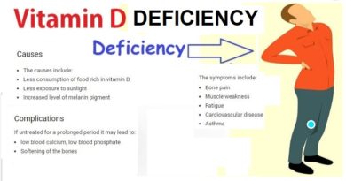 Vitamin D deficiency causes