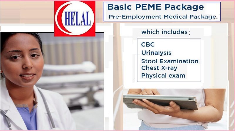 Basic Preemployment Check-up, what does it include?