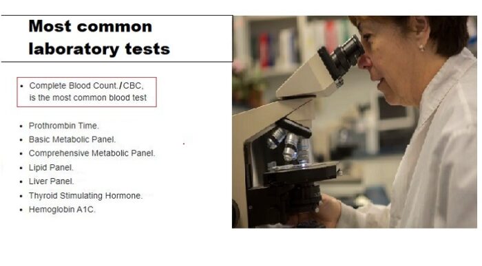 common medical laboratory tests