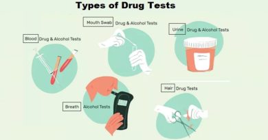Drug Test, types and indications