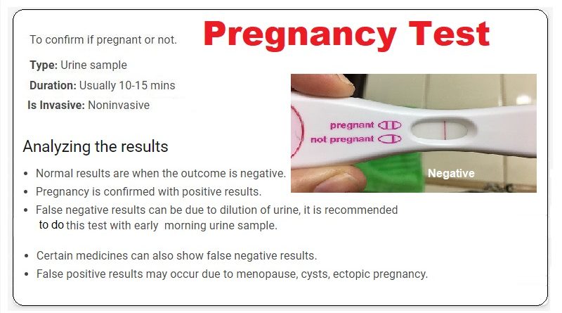 pregnancy test