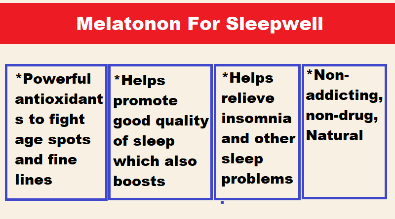 Melatonin for sleep well, benefits and side effects