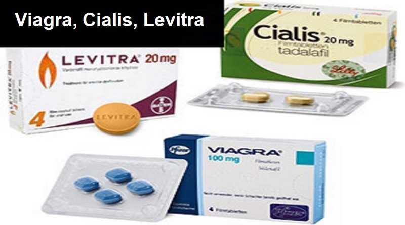 Viagra, Cialis, and Levitra comparison