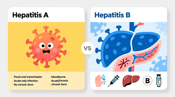 Hepatitis A vs. B Key Differences