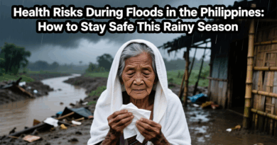 health risks during floods in the Philippines