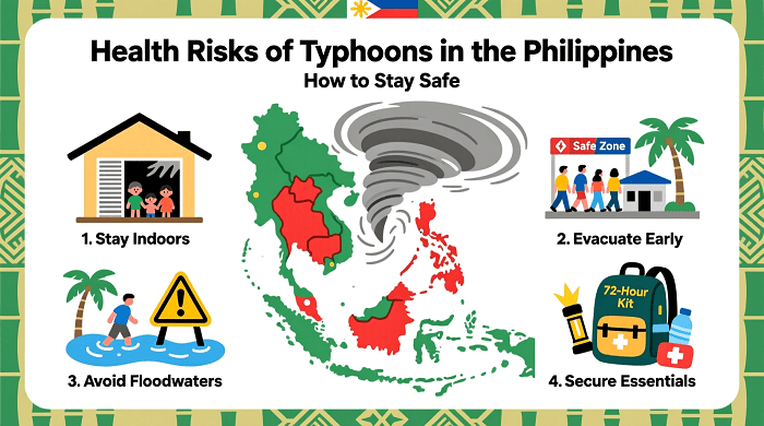 Title Health Risks of Typhoons in The Philippines How to Stay Safe