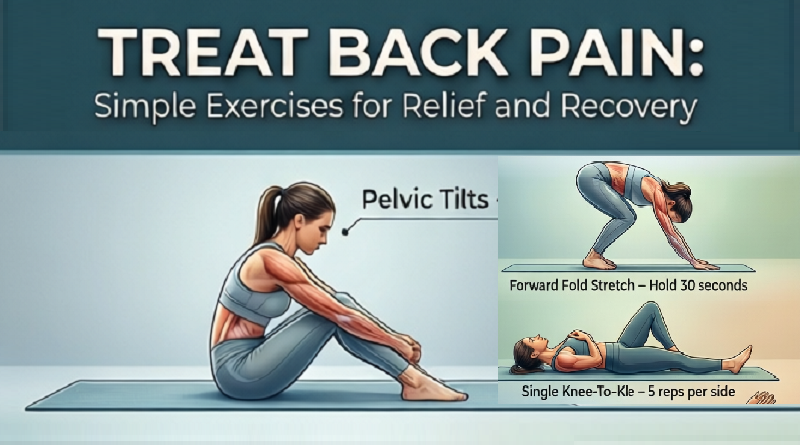 Treat Back Pain Simple Exercises for Relief and Recovery