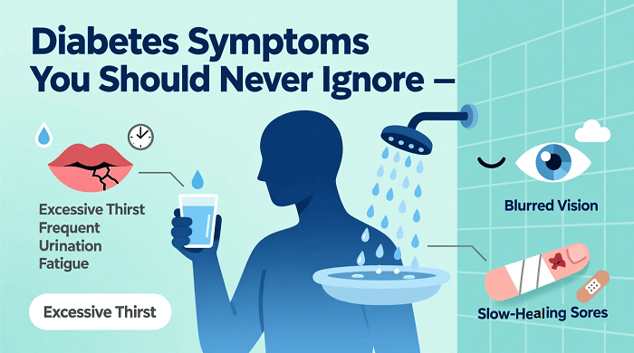 Diabetes Symptoms You Should Never Ignore