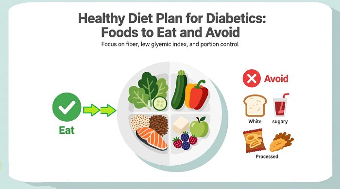 Healthy Diet Plan for Diabetics Foods to Eat and Avoid